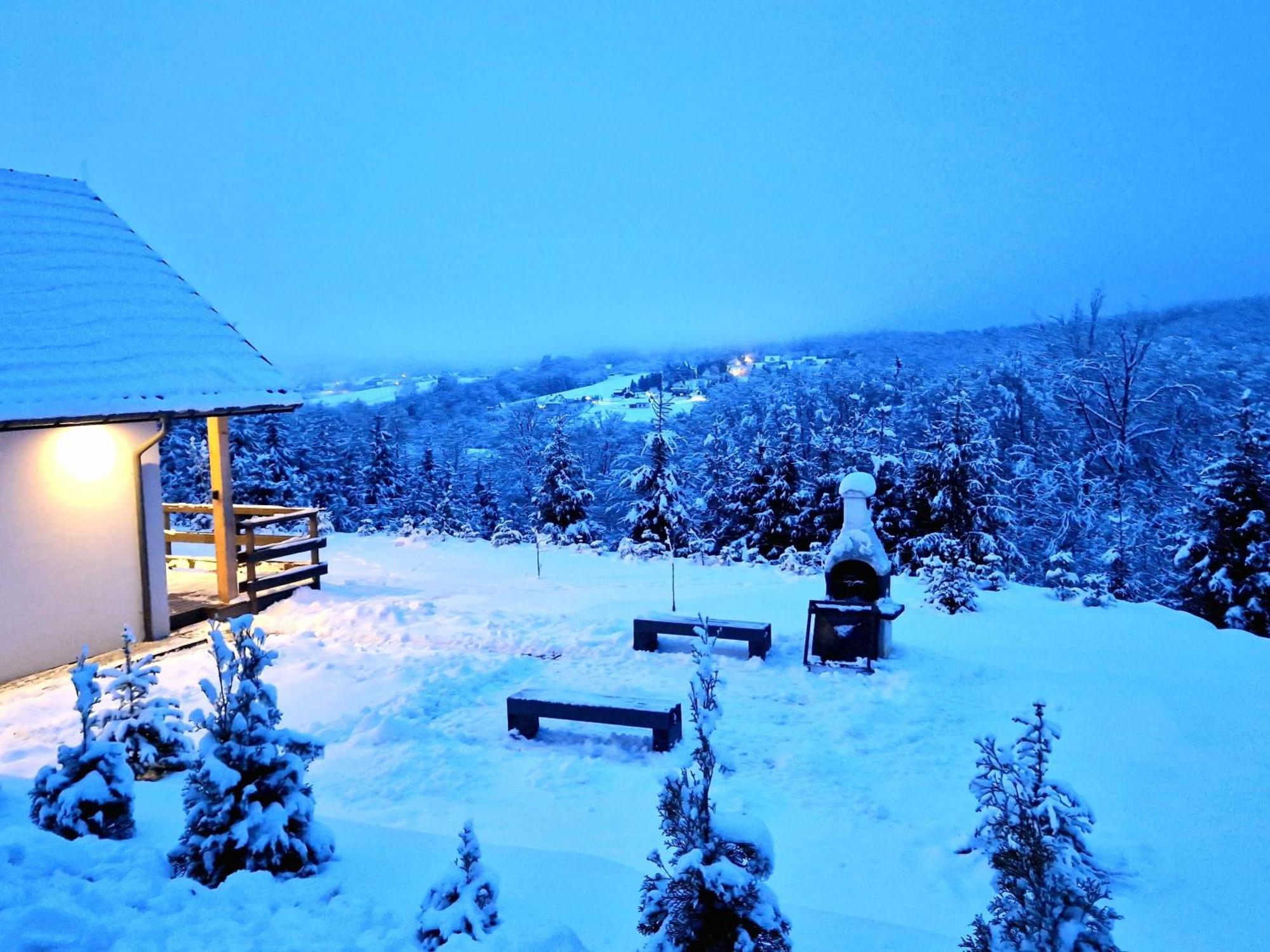 Bieszczadzka Pauza Villa Polanczyk Bagian luar foto