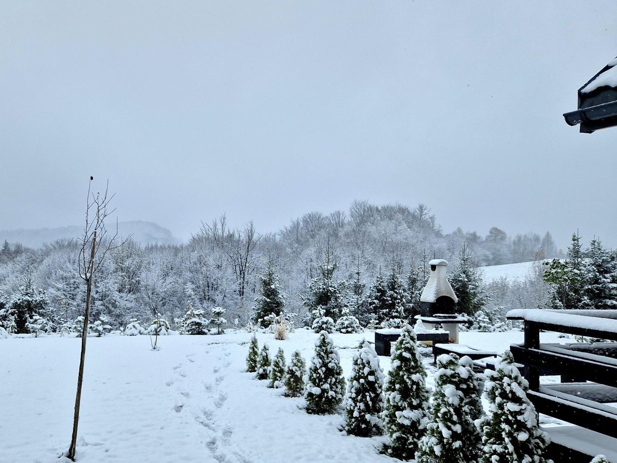 Bieszczadzka Pauza Villa Polanczyk Bagian luar foto