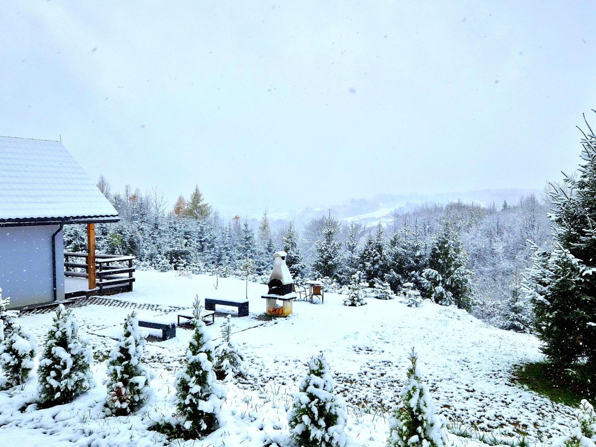 Bieszczadzka Pauza Villa Polanczyk Bagian luar foto