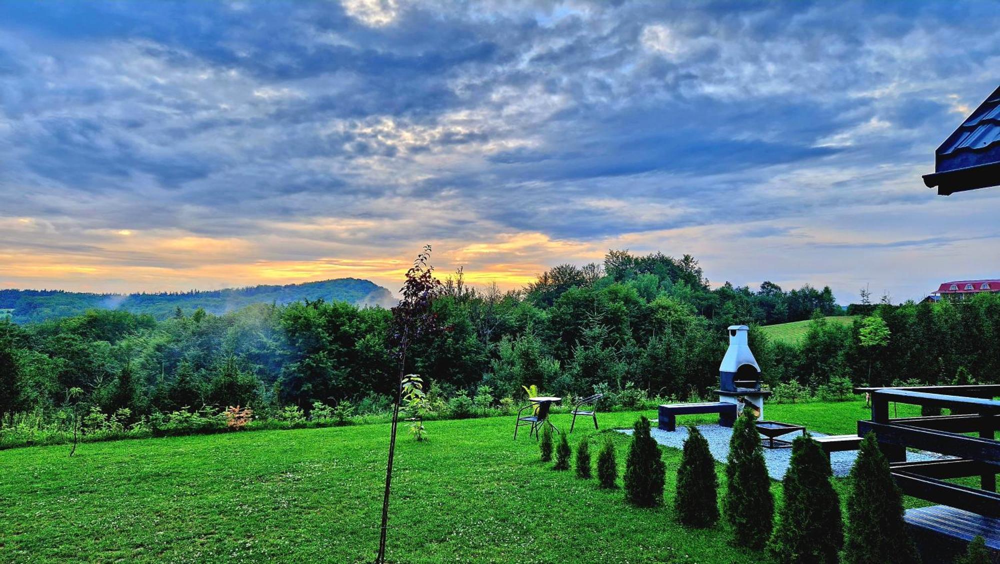 Bieszczadzka Pauza Villa Polanczyk Bagian luar foto