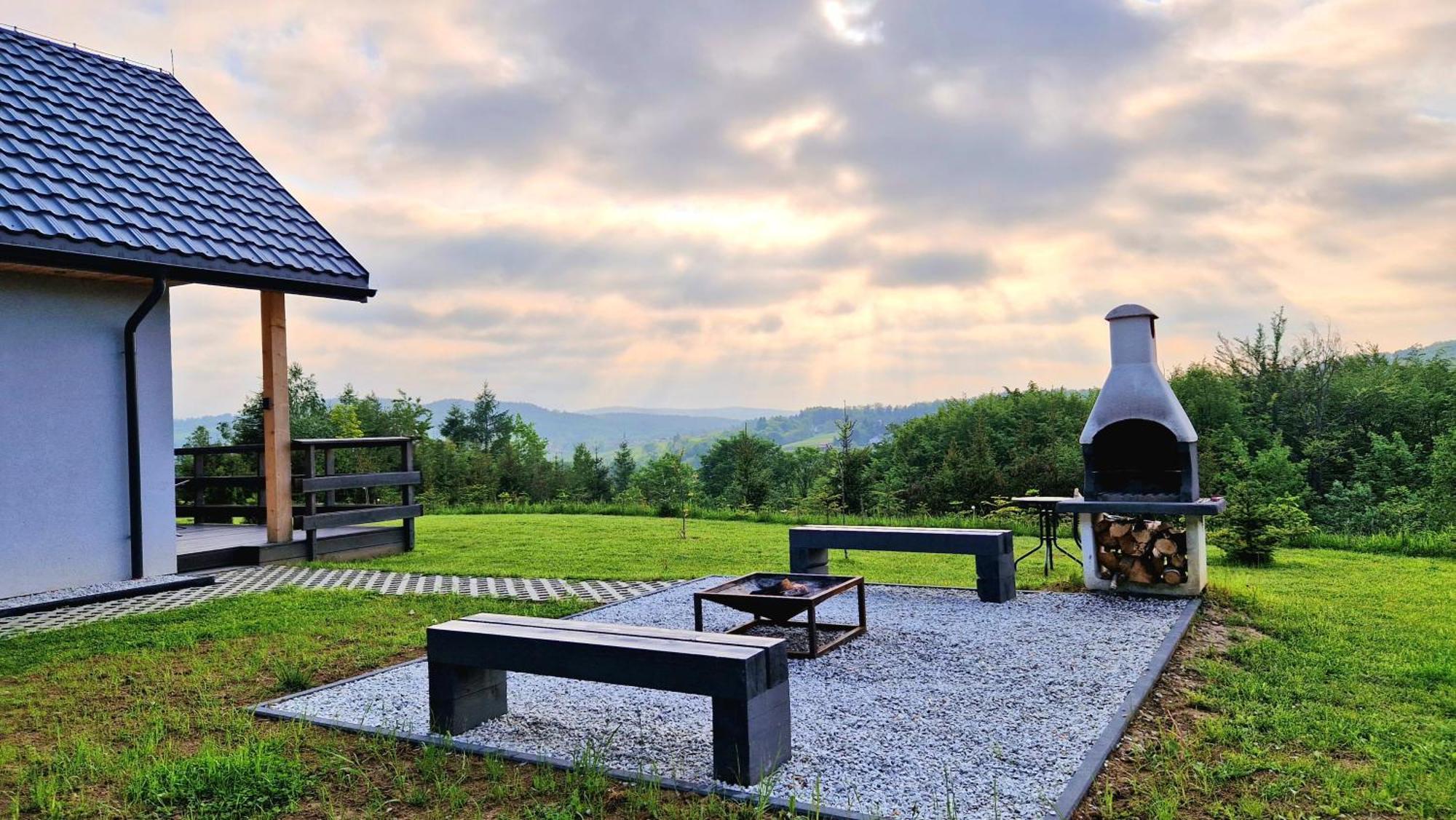 Bieszczadzka Pauza Villa Polanczyk Bagian luar foto