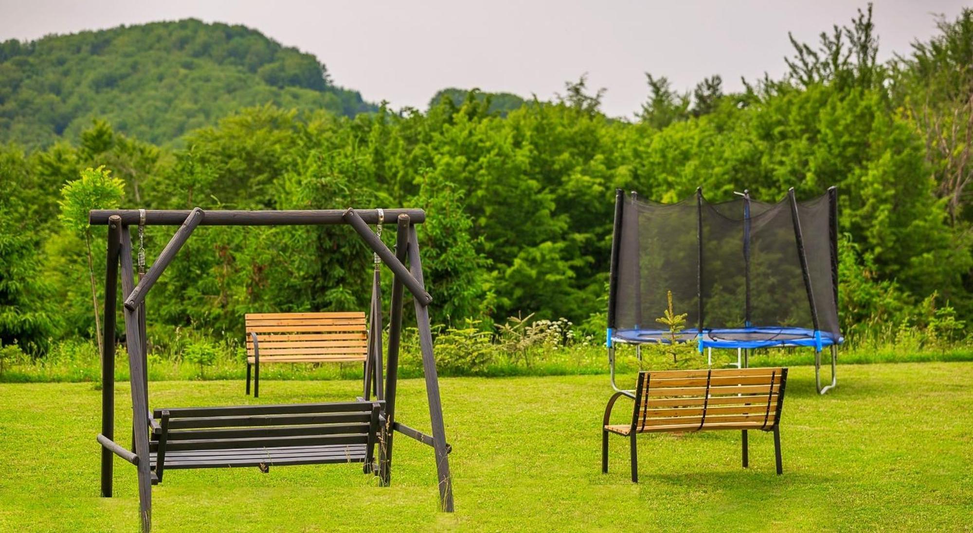 Bieszczadzka Pauza Villa Polanczyk Bagian luar foto