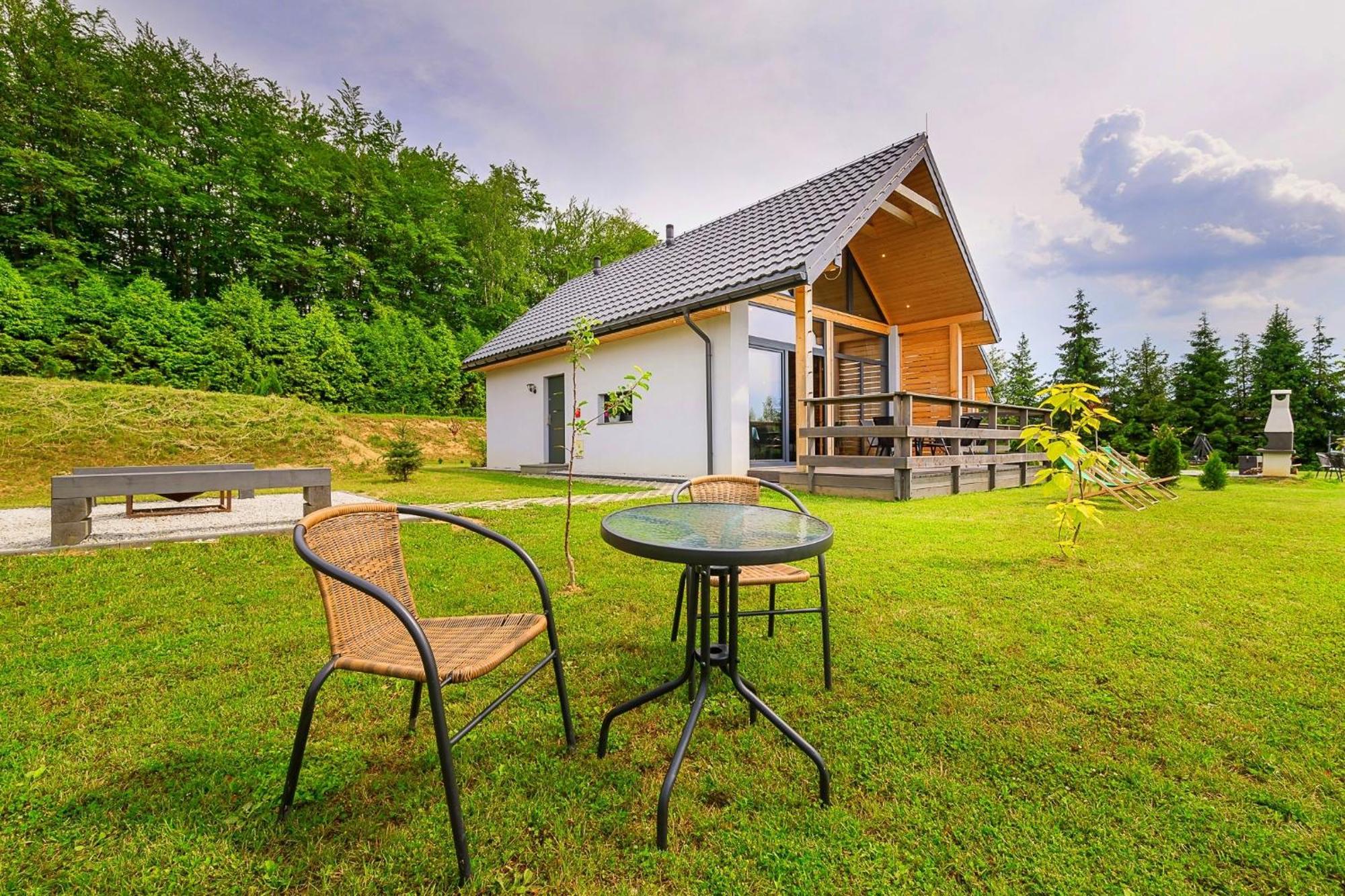 Bieszczadzka Pauza Villa Polanczyk Bagian luar foto