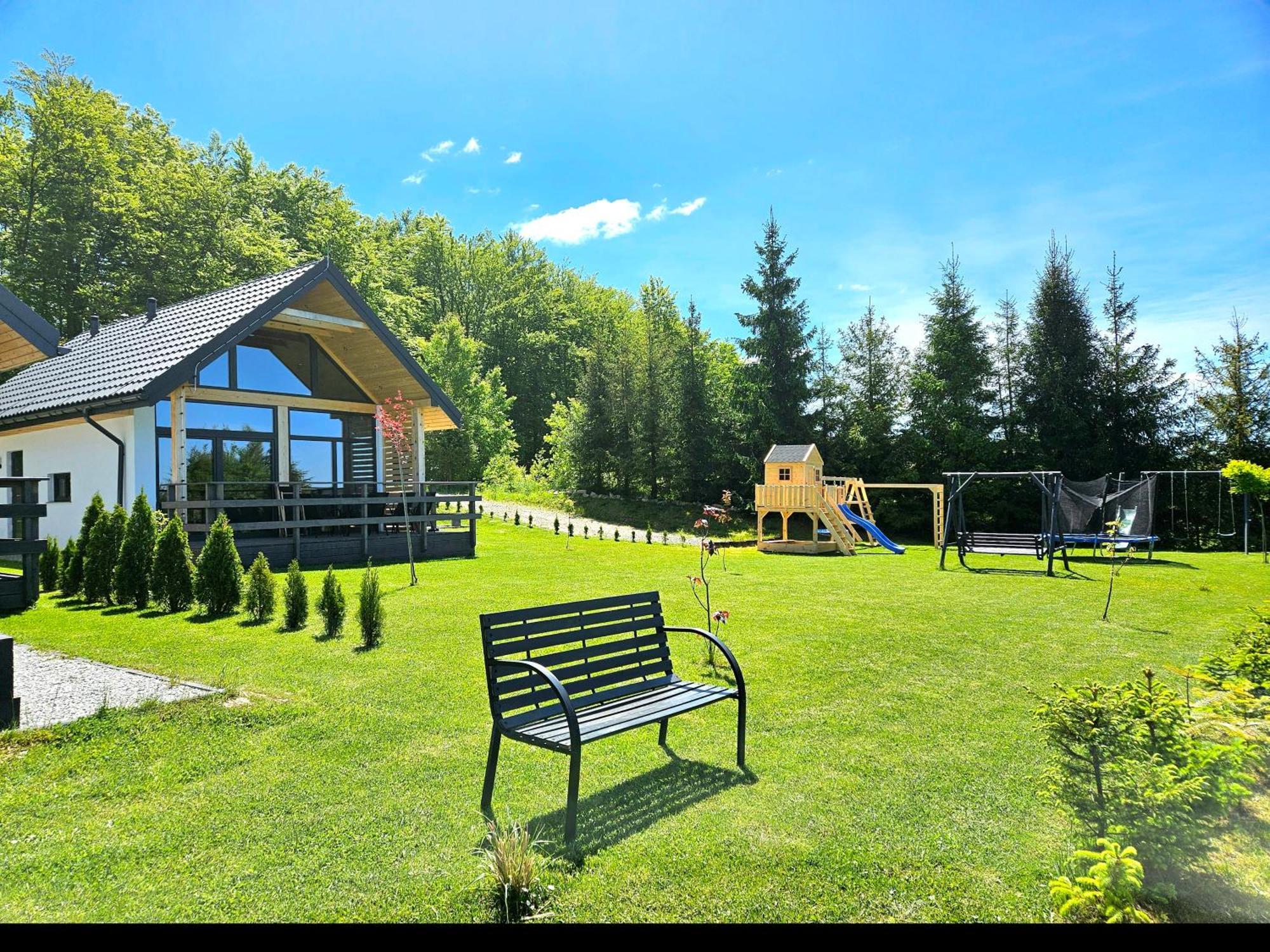 Bieszczadzka Pauza Villa Polanczyk Bagian luar foto